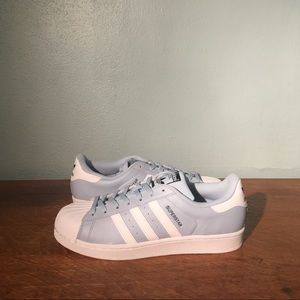 adidas superstar baby blue